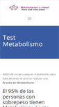 Mobile Screenshot of metabolismoysalud.com